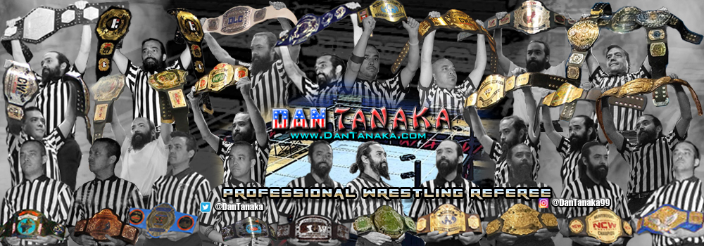 Dan Tanaka, Professional Wrestling Referee HEADER