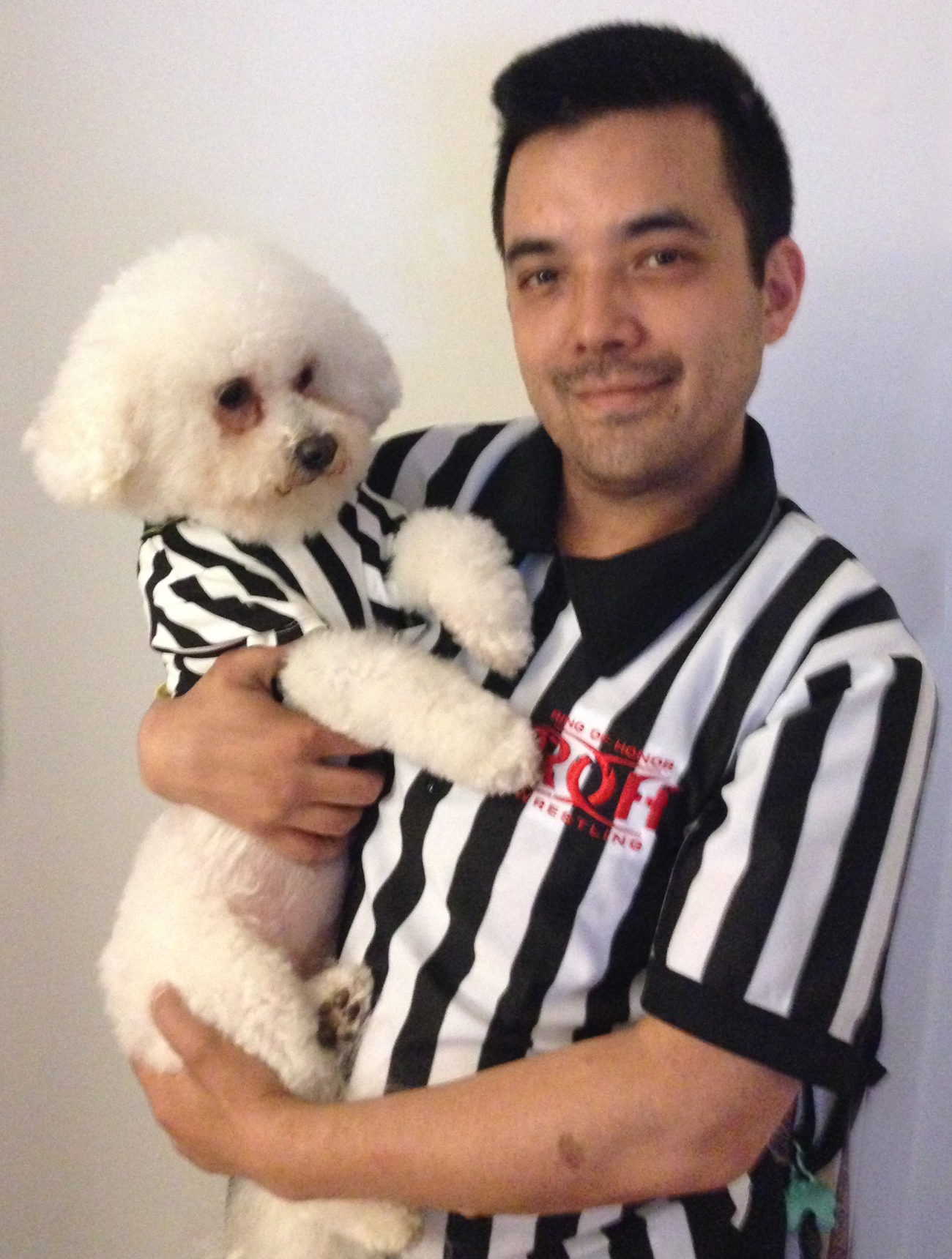 Dan Professional Wrestling Referee Tanaka and Rufferee Diamond Baby
